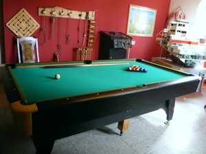 Spannung und Präzision: der Billardtisch