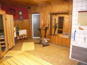 In der Sauna